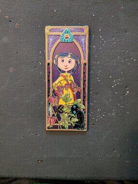 kikrox2thepinister Coraline Yellow Jacket Reverie pin